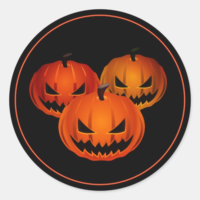 Halloween Stickers (Vorderseite)
