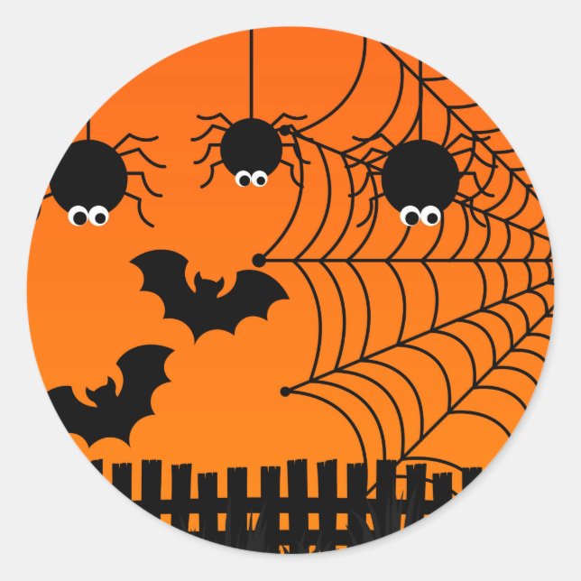 Halloween Stickers (Vorderseite)