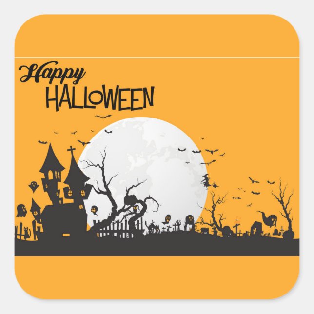 Halloween Stickers (Vorderseite)