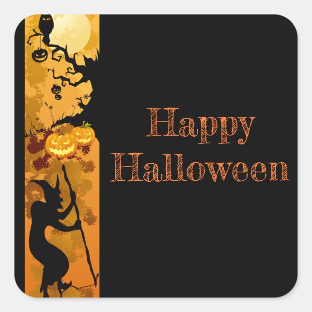 Halloween Stickers (Vorderseite)