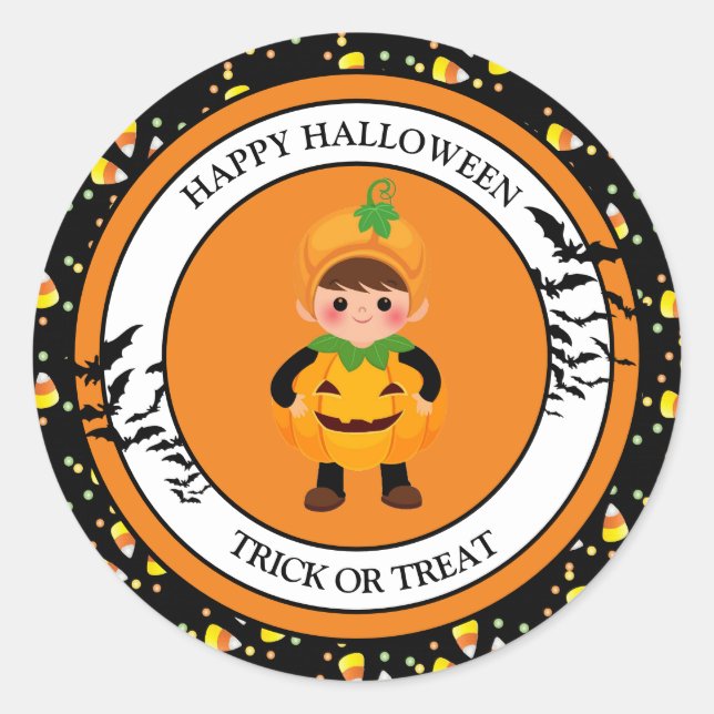 Halloween Stickers (Vorderseite)