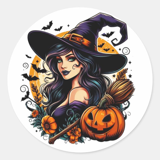 Halloween Stickers (Vorderseite)