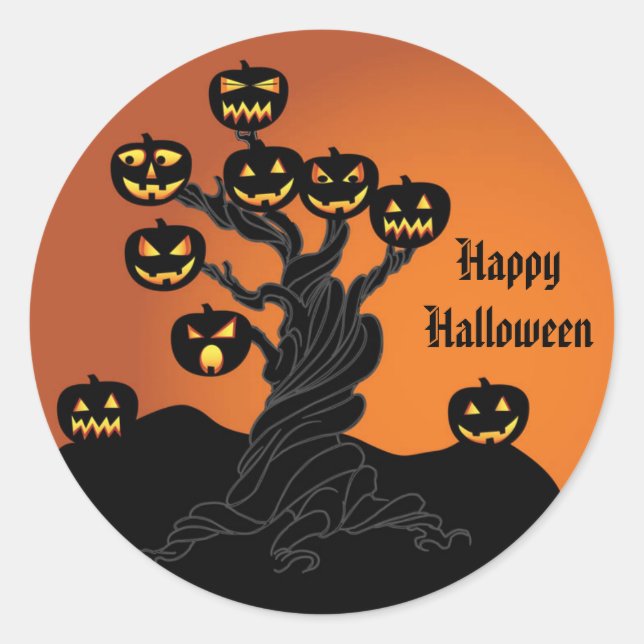 Halloween Stickers (Vorderseite)