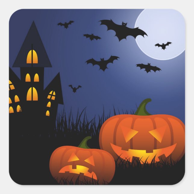 Halloween Stickers (Vorderseite)