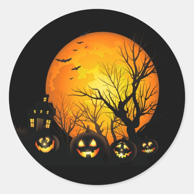 Halloween Stickers (Vorderseite)