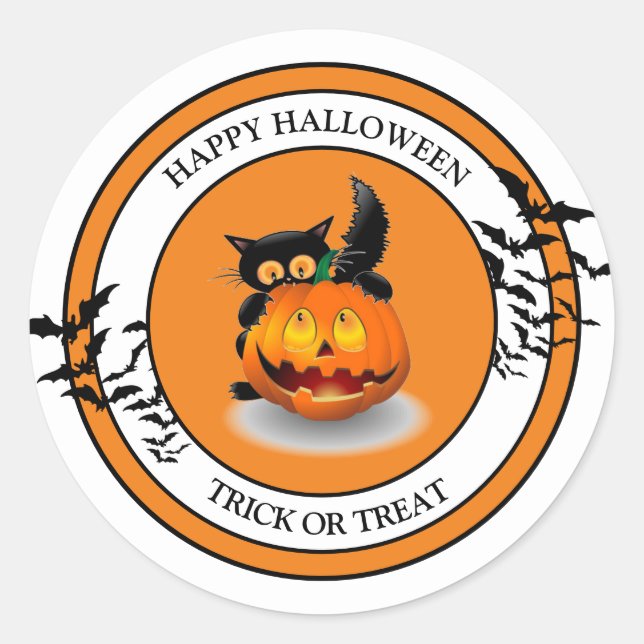 Halloween Stickers (Vorderseite)