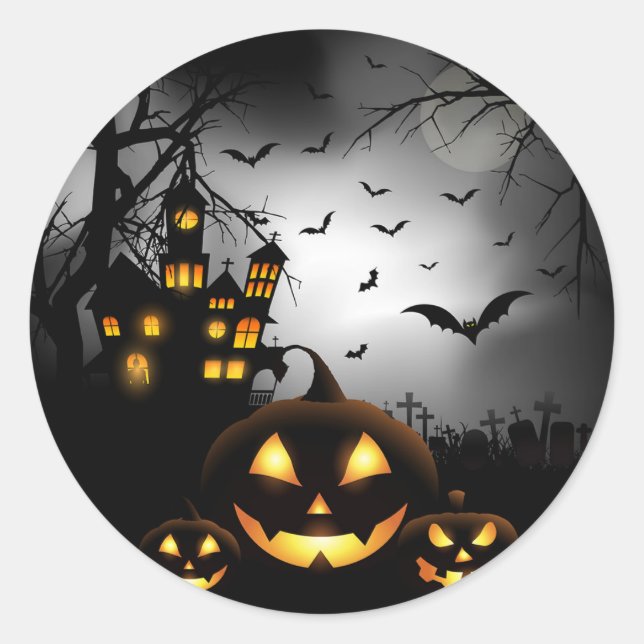 Halloween Stickers (Vorderseite)