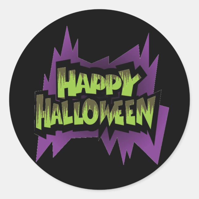 Halloween Stickers (Vorderseite)