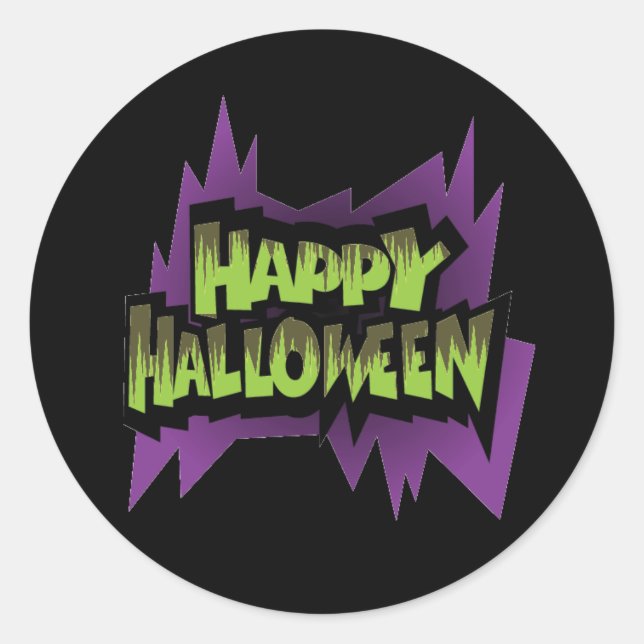Halloween Stickers (Vorderseite)