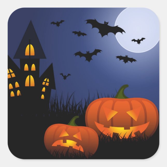 Halloween Stickers (Vorderseite)