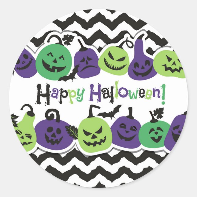Halloween Stickers (Vorderseite)