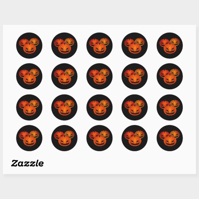 Halloween Stickers (Blatt)