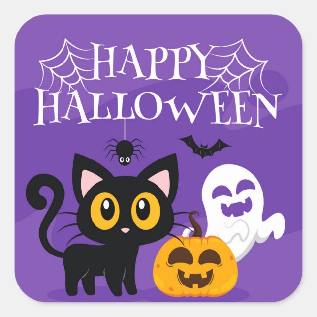 Halloween Stickers (Vorderseite)