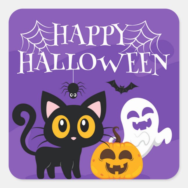 Halloween Stickers (Vorderseite)