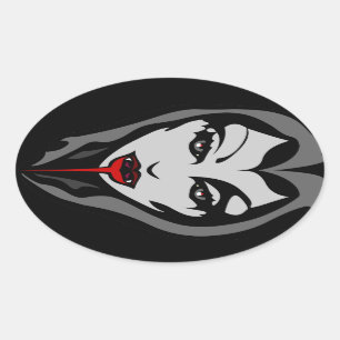 Halloween Stickers Personalisiert Vampire Stickers