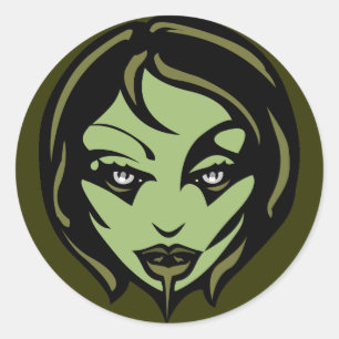 Halloween Stickers Personalisiert Zombie Stickers