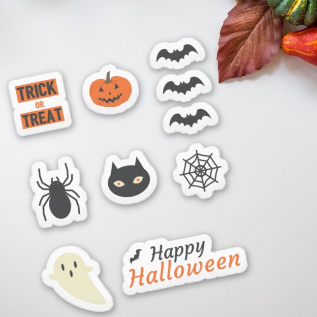 Halloween Stickers Set Aufkleber (Halloween Stickers Set)