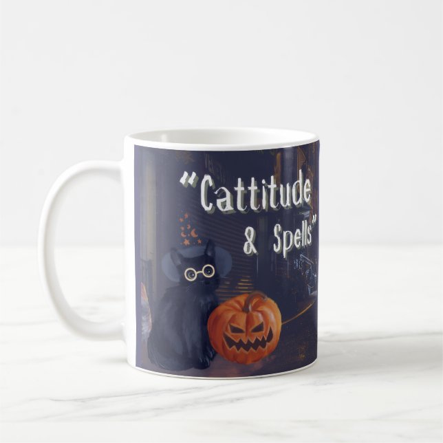Halloween-Stil-Kollektion Kaffeetasse (Links)