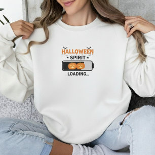 Halloween-Stimmung lädt Typografie-Design Sweatshirt