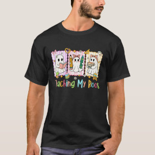 Halloween Stimmung Lehrerin Grusel Saison Unterric T-Shirt