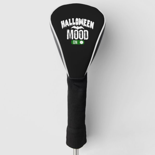 Halloween Stimmung ON Golf Headcover (Vorderseite)