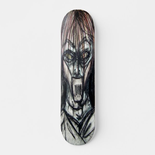Halloween Straight Jacket Psycho Killer Skateboard (Vorne)