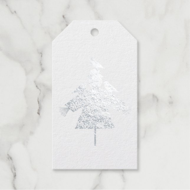 Halloween Straw Scarecrow und Ravens Custom Geschenkanhänger (Vorderseite)