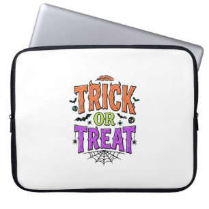 Halloween Streich Behandlung Lustiges Spinnennetz  Laptopschutzhülle