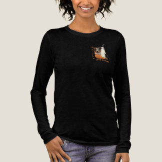 Halloween Streich & Leckerli Hund T-Shirt Tri-Blend Shirt