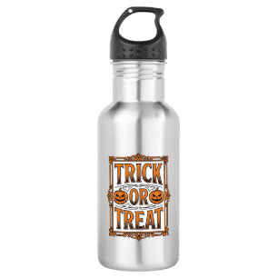 Halloween Streich Süßigkeiten Kürbis Schädel Vinta Edelstahlflasche