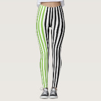 Halloween Stripes Lila grünes Schwarzwingelorn