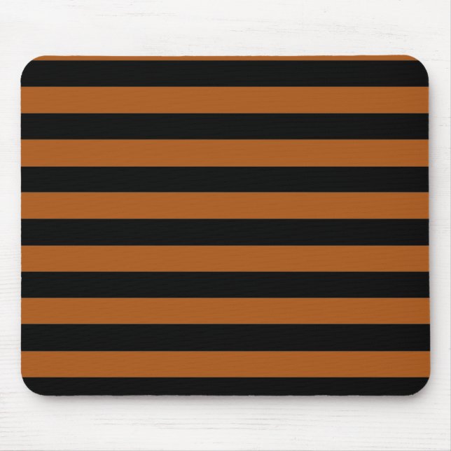 Halloween Stripes Mousepad (Vorne)