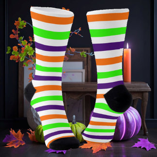 Halloween Stripes Socken