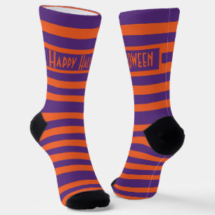 Halloween Stripes Socken