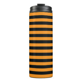 Halloween Stripes Thermosbecher