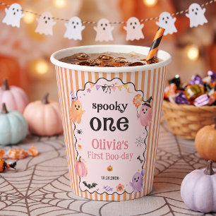 Halloween Süße Geister Geburtstagsfeier Papierbech Pappbecher