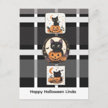 Halloween Süße Katze Herbst