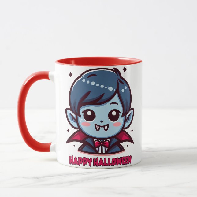 Halloween - Süße kleine Vampire Tasse (Links)