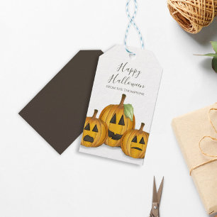 Halloween Süße Kürbisse Jack O'lanterns Geschenkanhänger