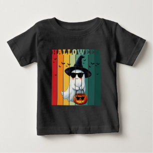 Halloween süße lustige Geist-Kürbis-Geschenkideen Baby T-shirt