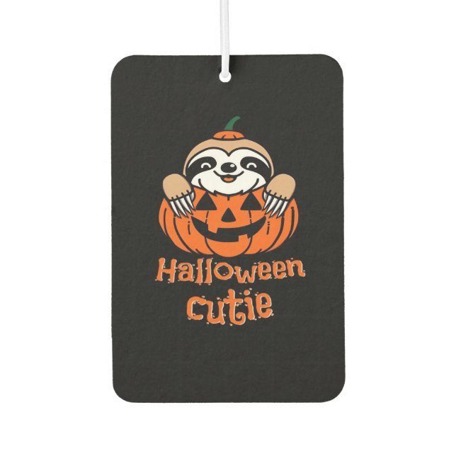 Halloween Süsse Sloth Essential T - Shirt Autolufterfrischer (Vorderseite)