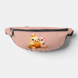 Halloween Süße Vogel Freunde Gürteltasche