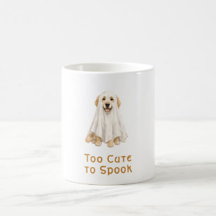 Halloween Süßer Geist Golden Retriever Kaffeetasse