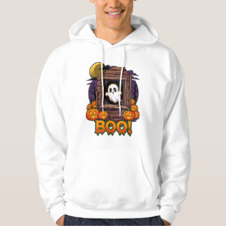 Halloween Süßer Kleiner Geist BOO! Hoodie