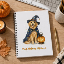 Halloween Süßer Zauberer Golden Retriever