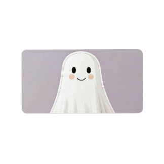 Halloween Süßes Freundliches Adressetikett