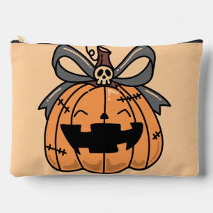 Halloween,Süßes Gesicht Kürbis,Spaßig , Kürbisgesi Zubehörtasche