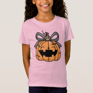 Halloween,Süßes Gesicht Kürbis,Spaßig ,Kürbislater T-Shirt