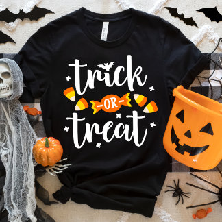 Halloween-Süßes-oder-Saures-Handschrift-Typografie Tri-Blend Shirt