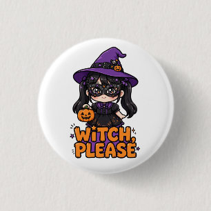 Halloween-Süßes-oder-Saures-Knopf Button